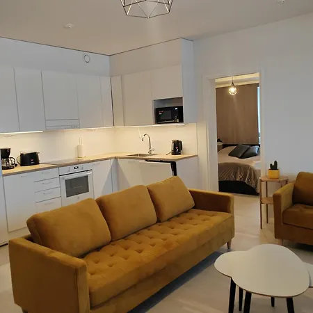 Tyylikaes Kolmio Saimaan Rannalla Апартаменты